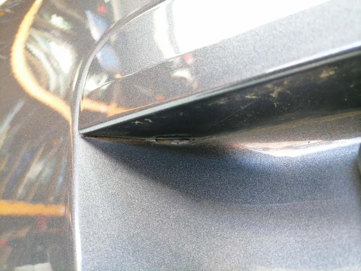 Peugeot 207SW original Heckklappe ohne Heckscheibe KTP Grau Shark Bj.2008